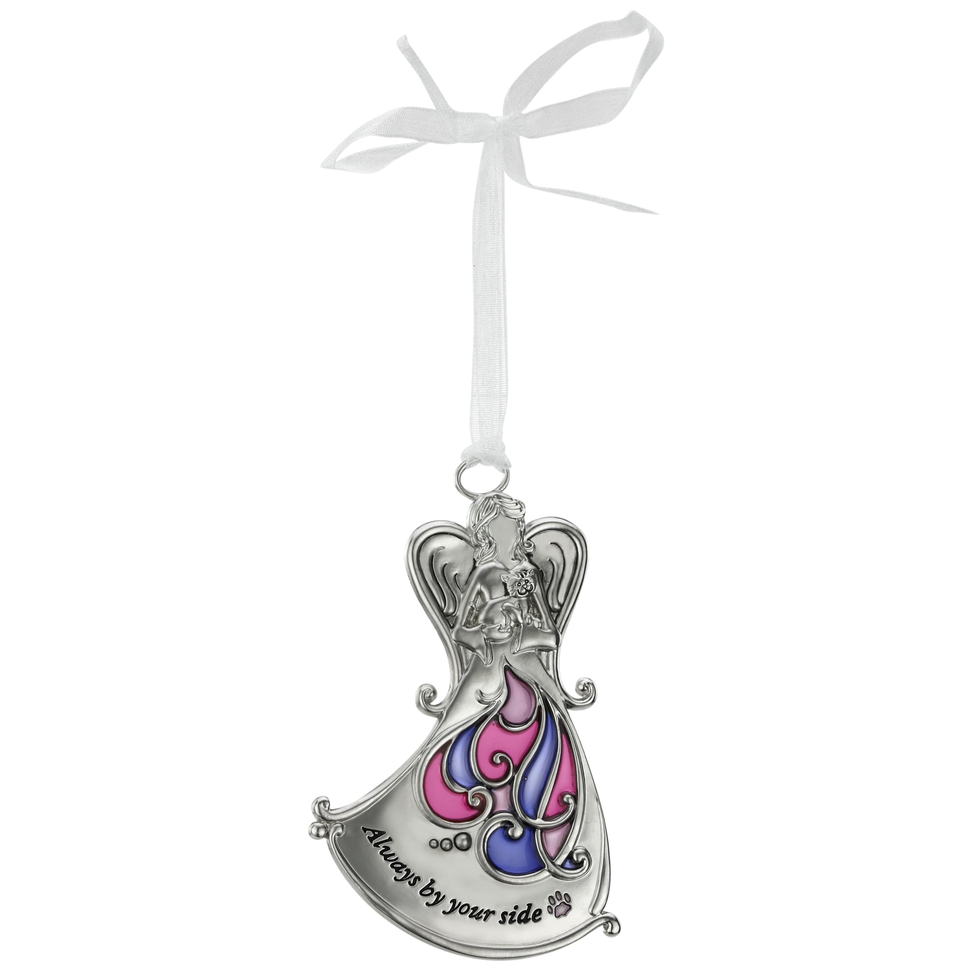 Always By Your Side Pet & Angel Ornament - Cat