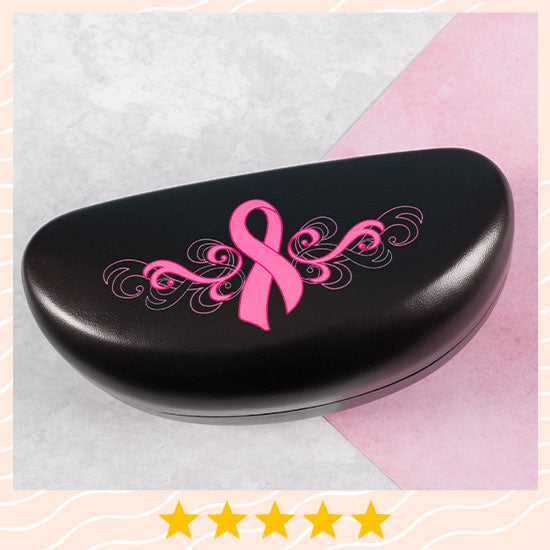 Pink Ribbon Eyeglass Case - ★★★★★