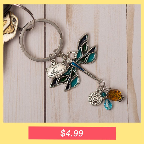 Dragonfly Dream Keychain - $4.99