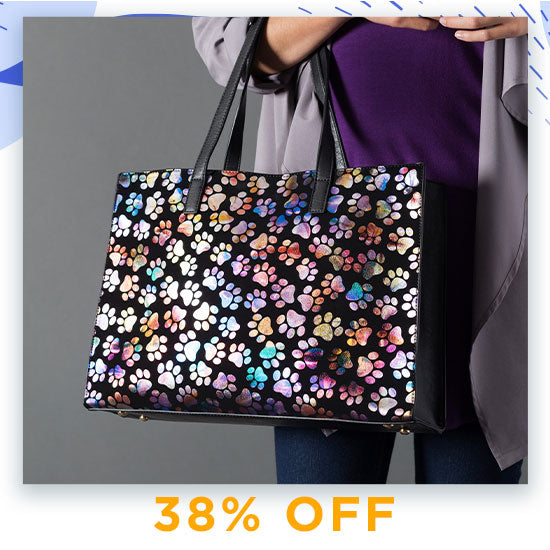 Shimmer Paws Handbag - 38% OFF