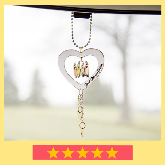 Bond Between Sisters Car Charm - ★★★★★