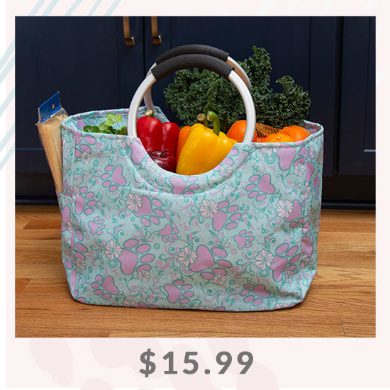 Paws Aplenty Insulated Shopping Bag - $15.99