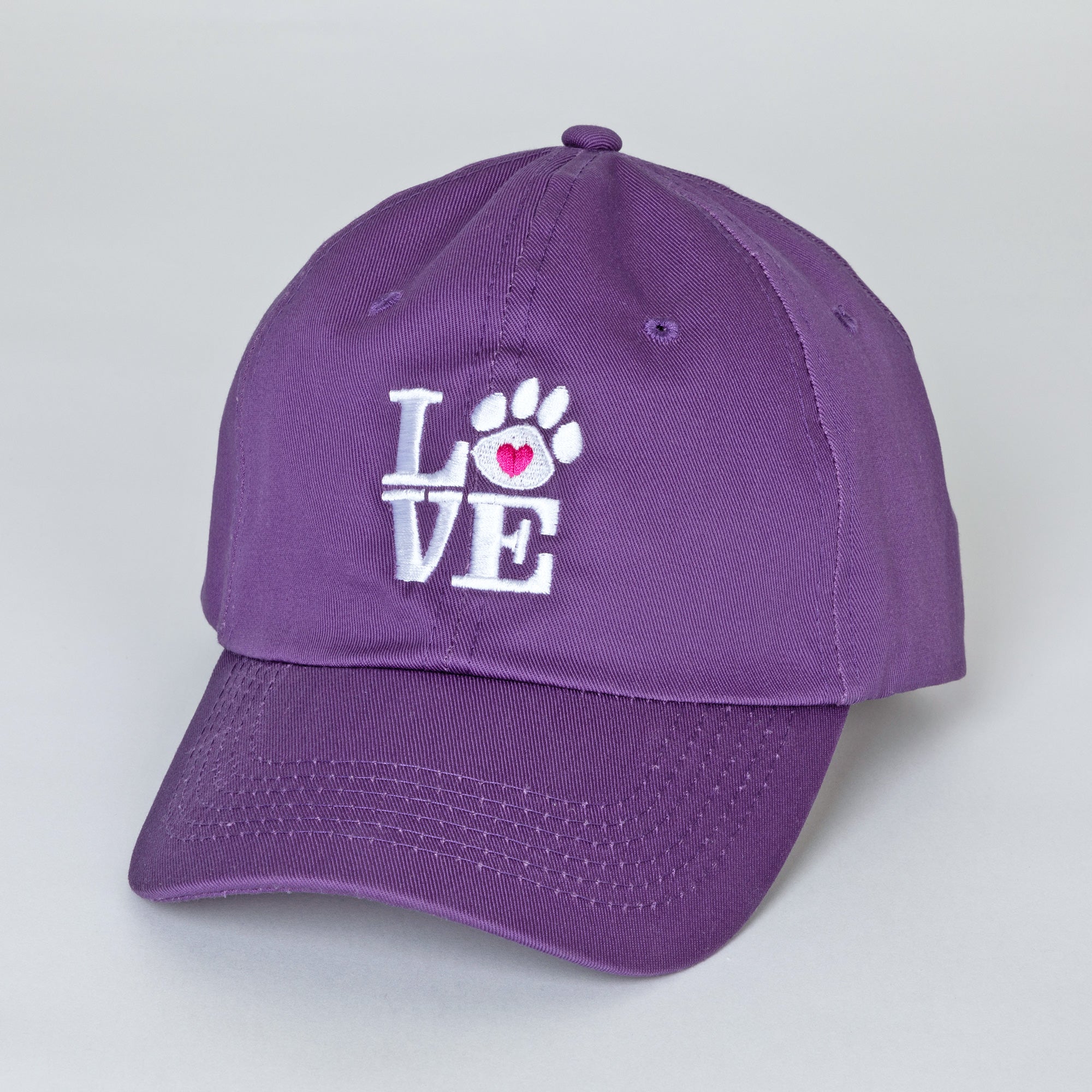 Dog Love Baseball Hat - Love Paw