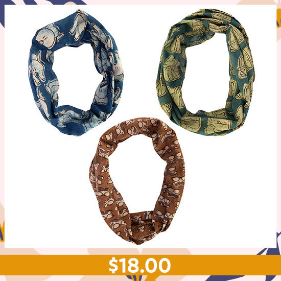 Wonderful Whimsy Infinity Scarf - $18.00