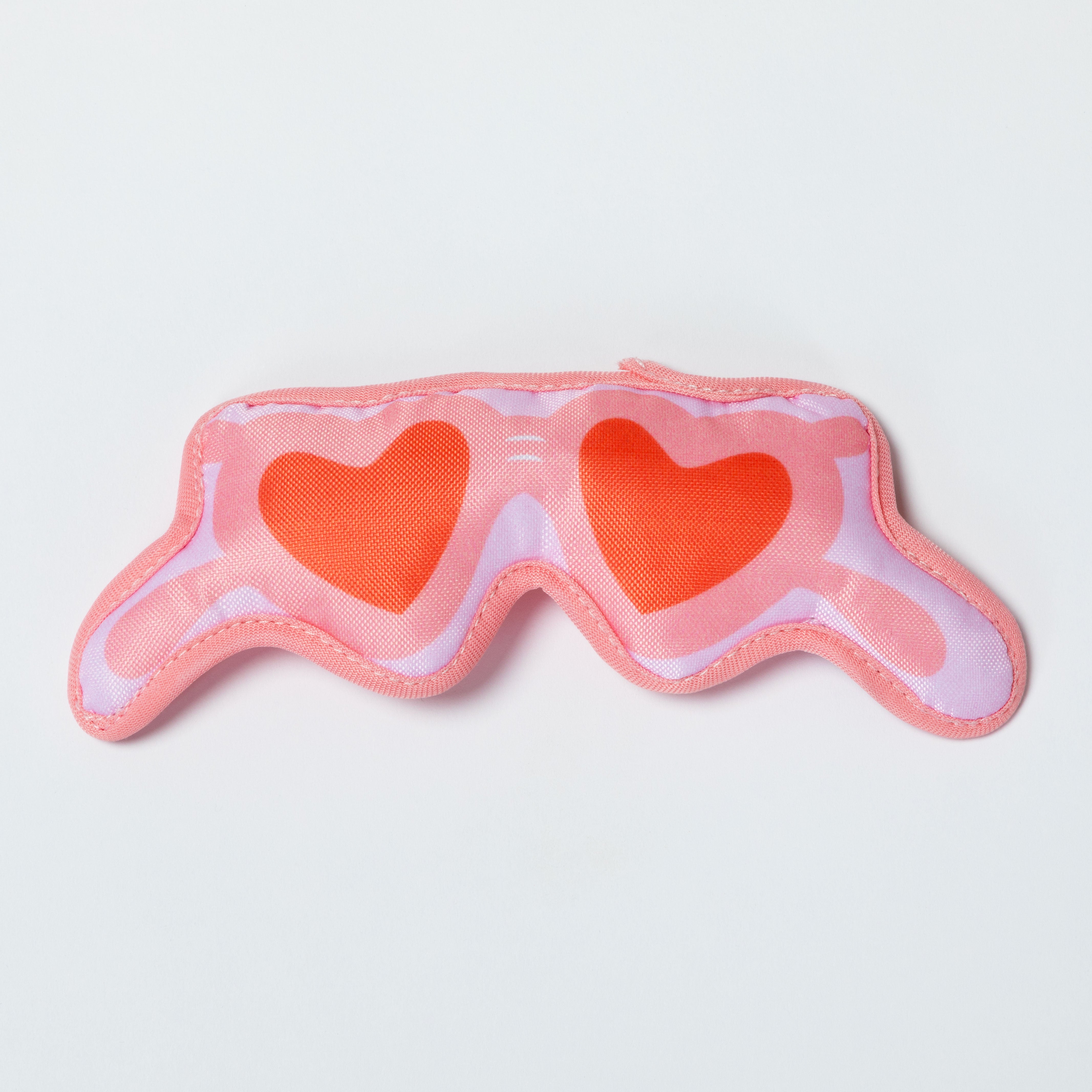 Cash & Coop Heart Sunglasses Dog Toy - S