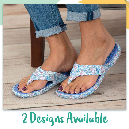 Taking Flight Flip Flops - 2 Designs Available