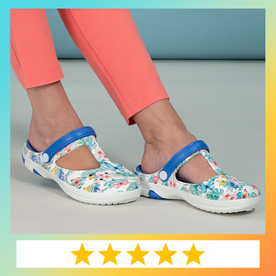 Tropical Delight Mary Jane Clogs - ★★★★★