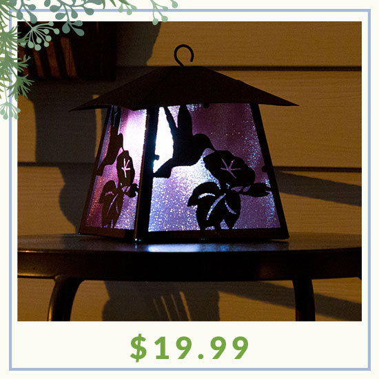Fluttering Friends Metal Solar Lanterns - $19.99
