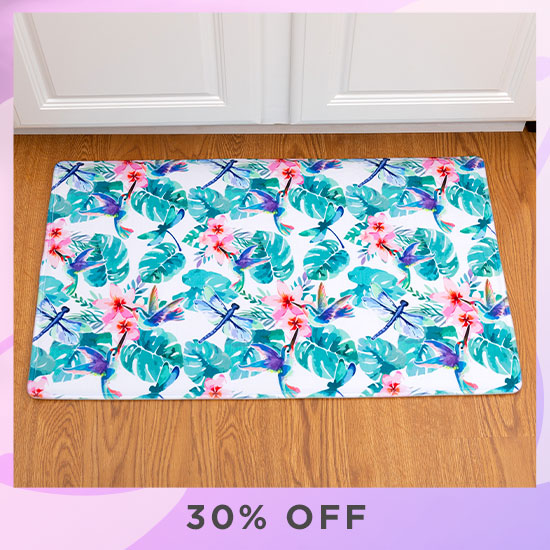 Tropic Beauty Memory Foam Mat - 30% OFF