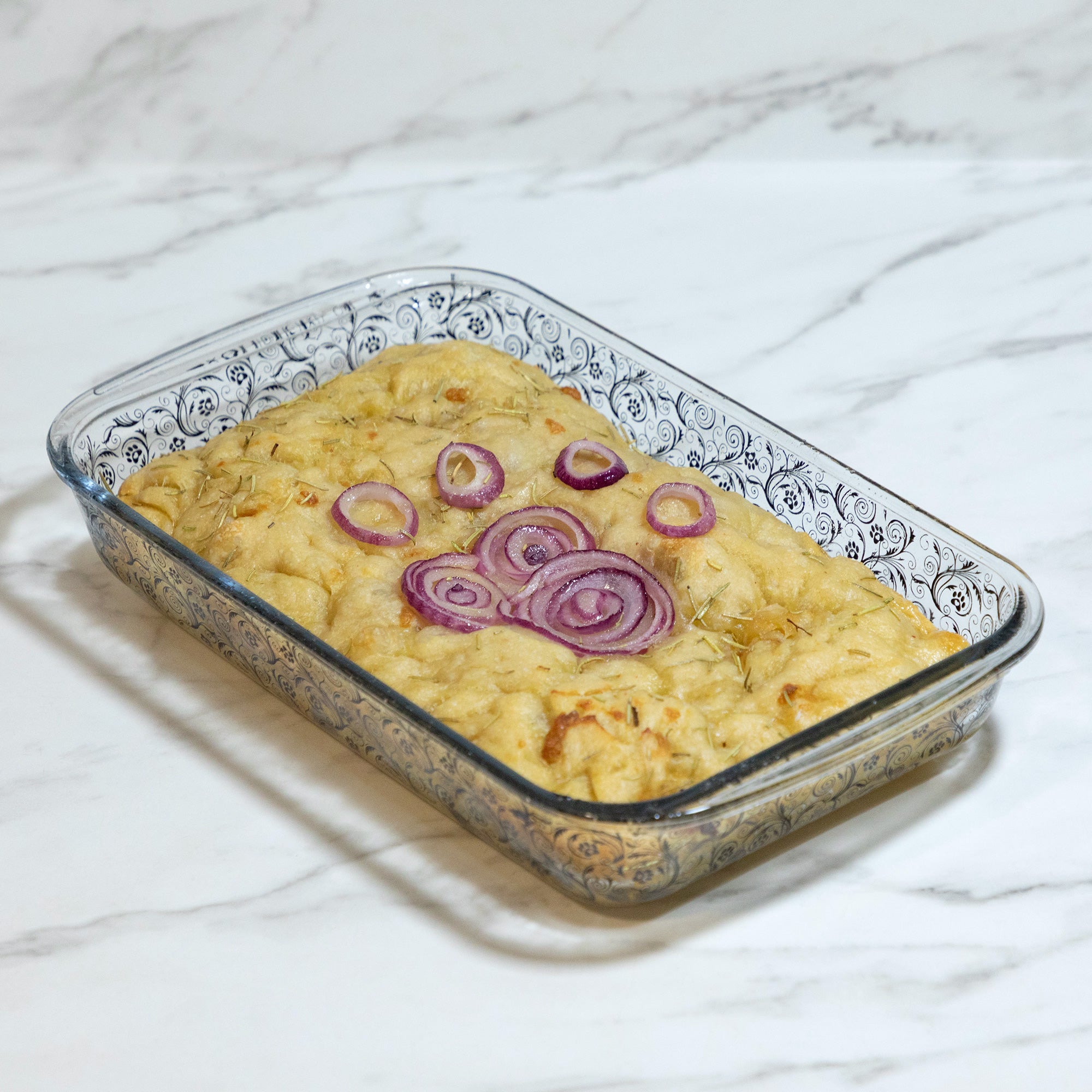 Paws To Bake Glass Baking Dish - Flourish Paws - Rectangle