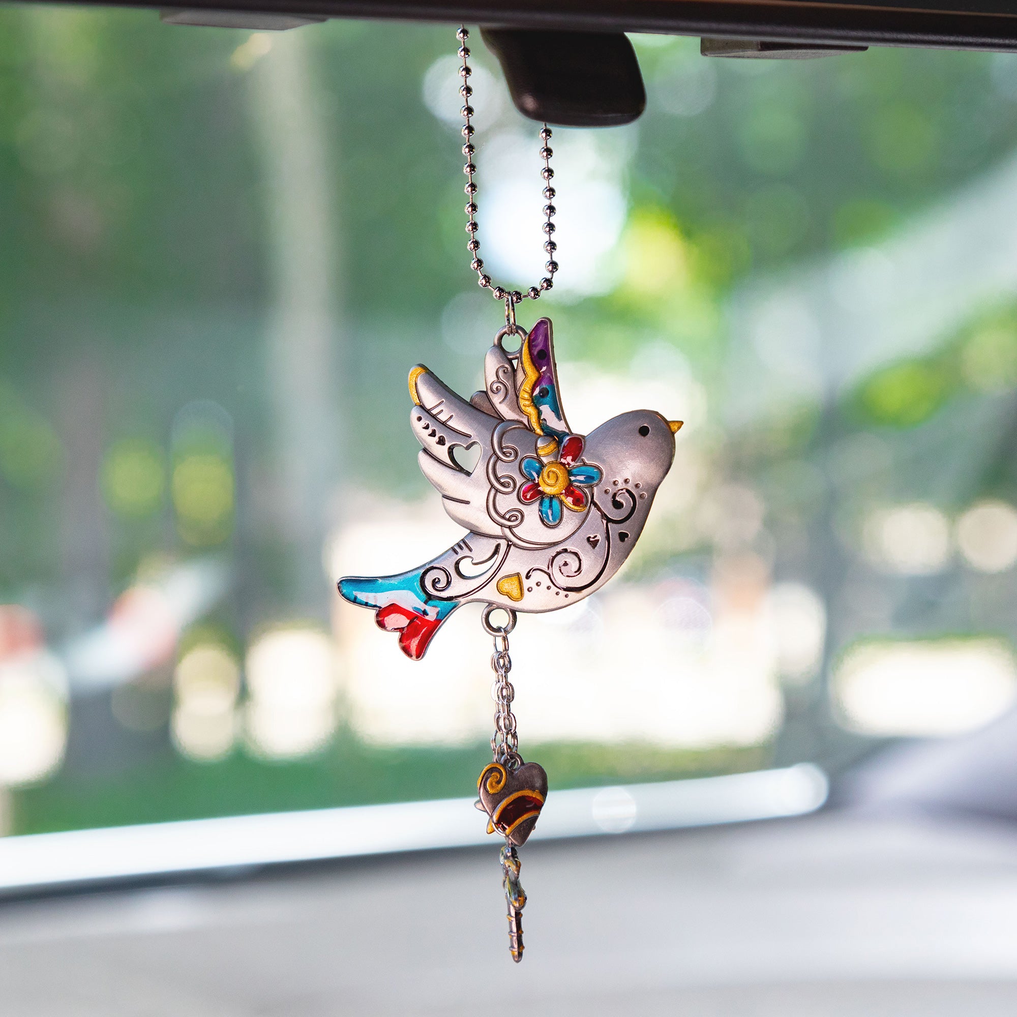 Colorful Creations Car Charm - Bird In Flight