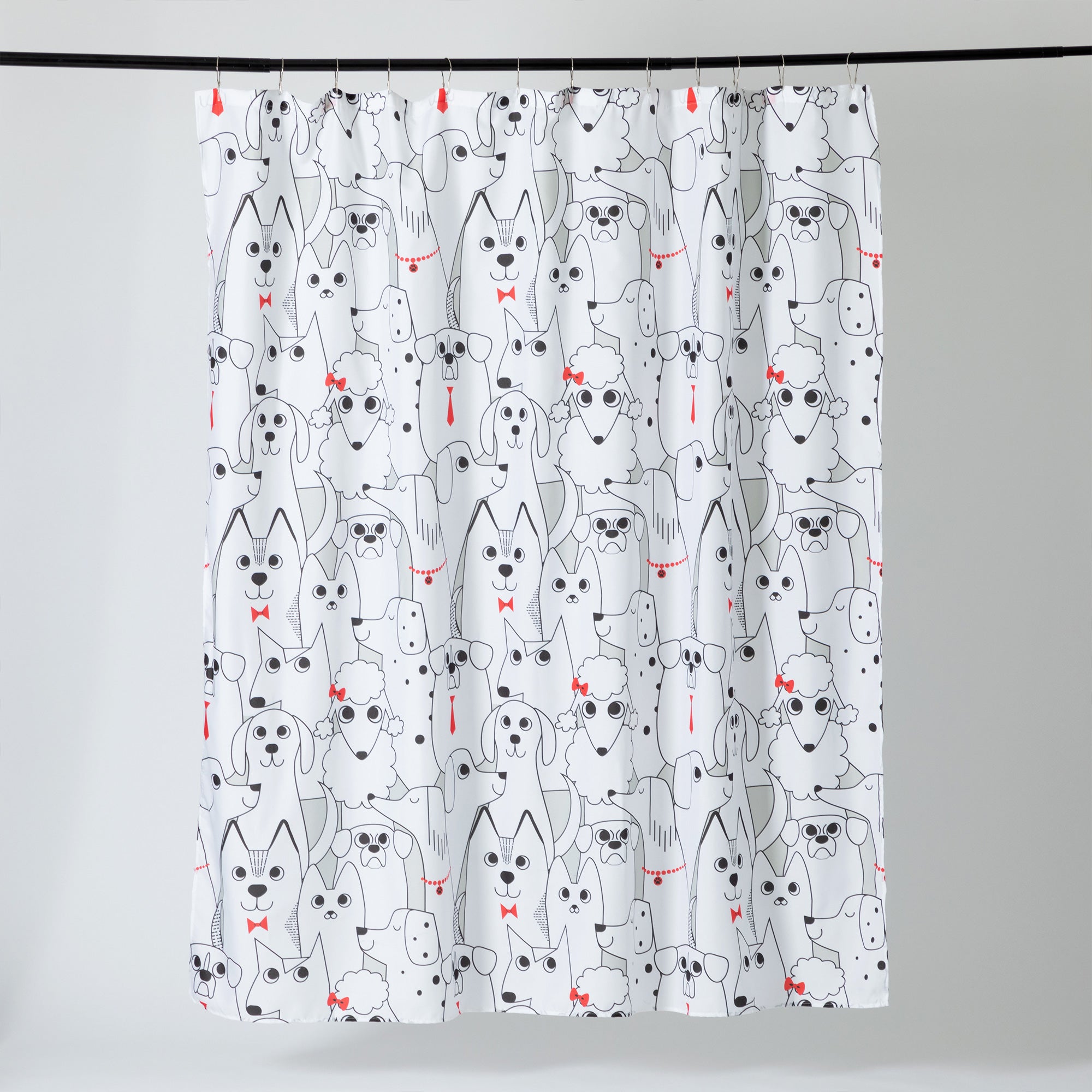 Pawsitively Pretty Shower Curtain - Posh Pets - Dog