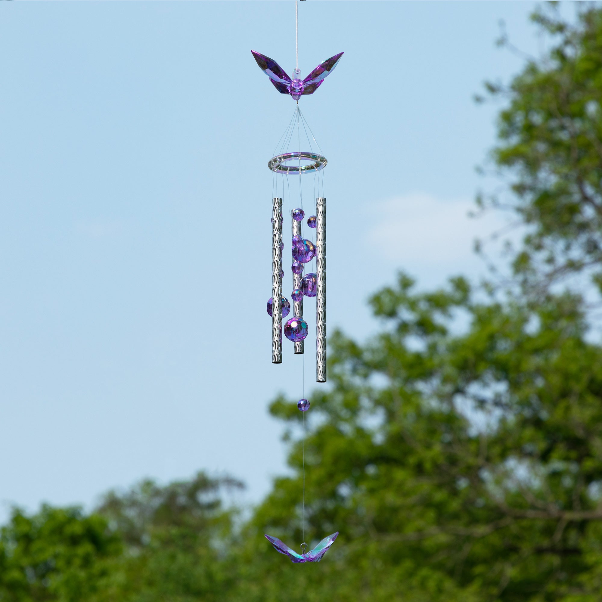 Fluttering Friends Chimes - Hummingbird