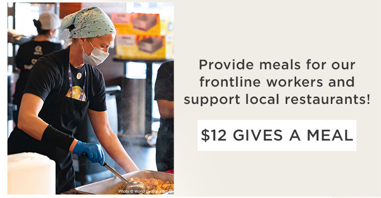 Provide meals for our frontline workers! | $12 will provide a meal to a healthcare worker while also giving business to local restaurants
