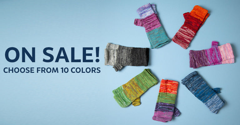 Alpaca Wool Fingerless Mittens | On Sale! | Choose from 10 Colors