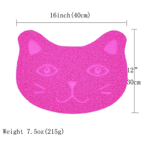 Cat Litter Mat - Pink