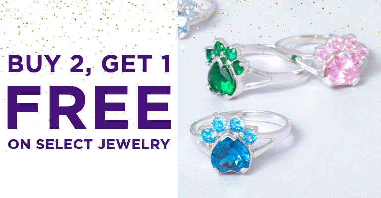 Buy 2, Get 1 FREE on Select Jewelry