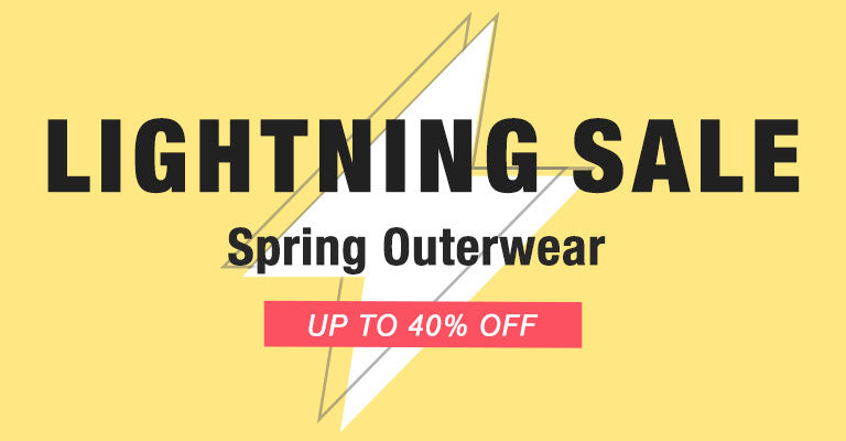Spring Outerwear Lightning Sale