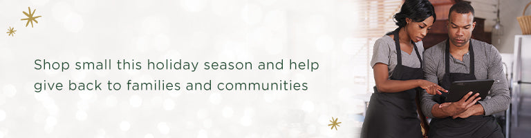 Shop small this holiday season and help give back to families and communities