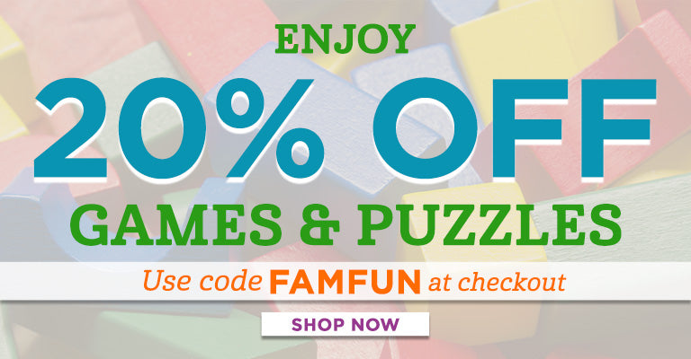 20% OFF Games & Puzzles Collection | Use Code FAMFUN