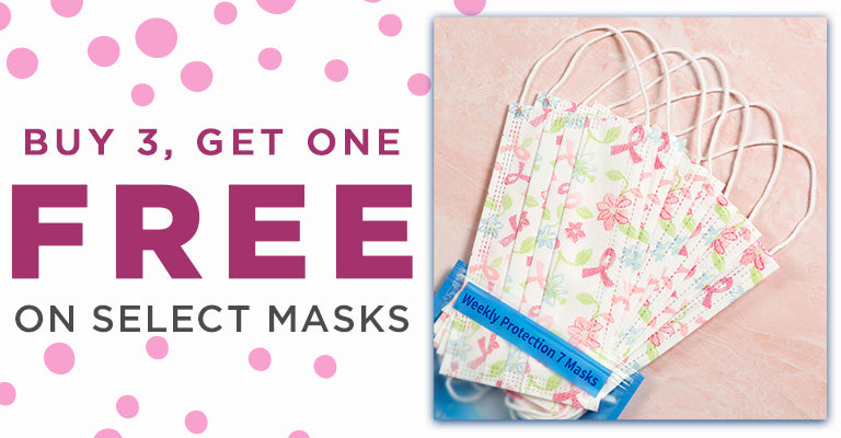 Buy 3, Get 1 FREE on Select Masks