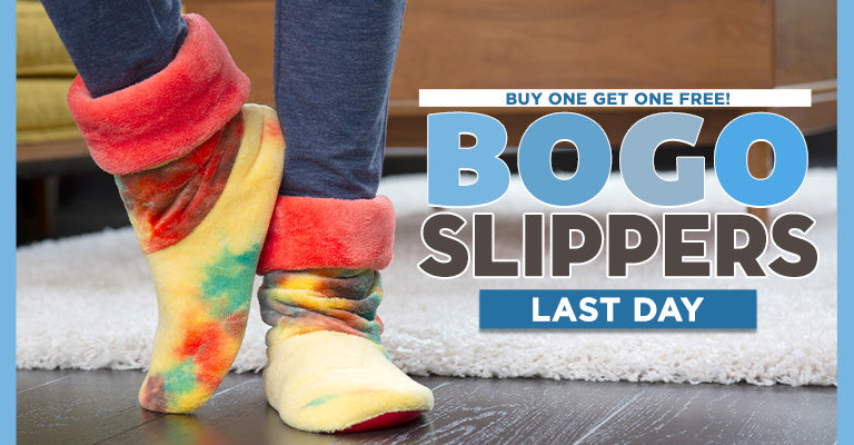 Buy 1, Get 1 FREE Slipper Booties