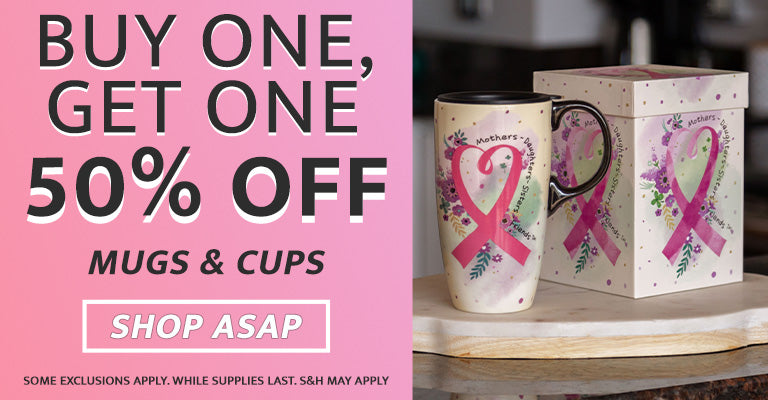 Buy One, Get One Half Off! | All Mugs & Cups
