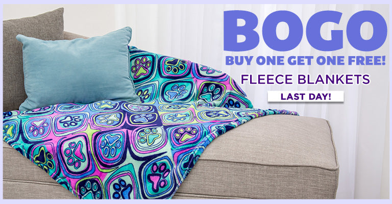LAST DAY! | Buy One, Get One Free | Fleece Blankets