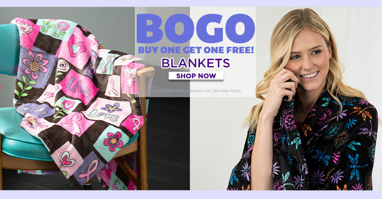 Buy 1, Get 1 Free Super Cozy Fleece Blankets