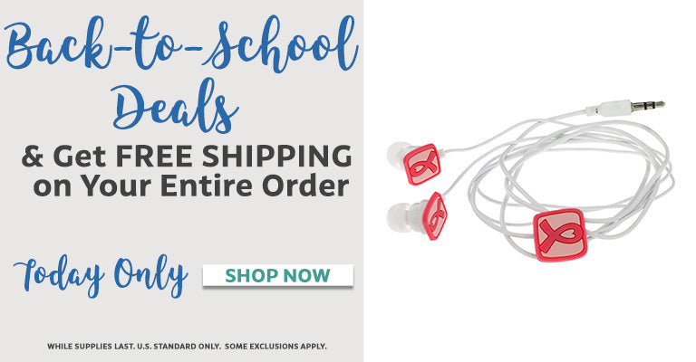 Back to School Retail Lightbox | Free Shipping on Your Entire Order with Purchase