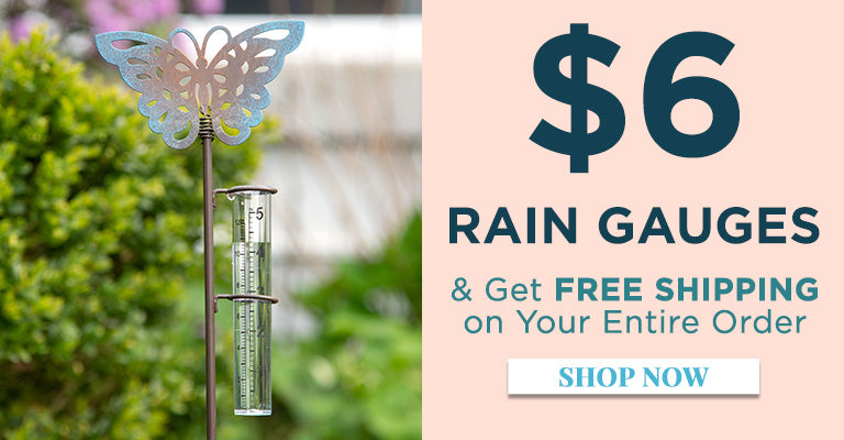 $6 Rain Gauges & FREE Shipping on Your Entire Order | Today Only
