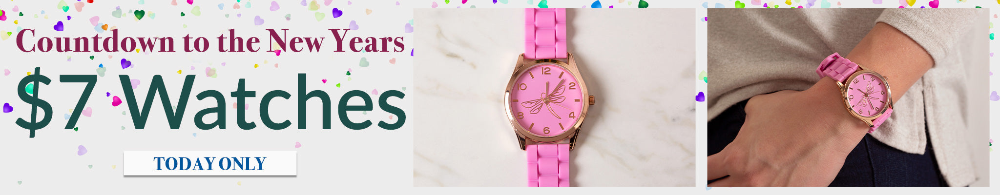 Countdown to the New Year! | $6 Watches | Today Only!