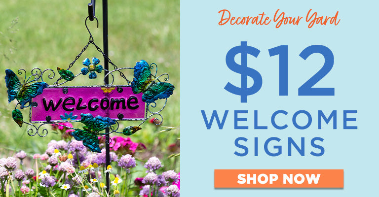 Decorate Your Yard | $12 Welcome Signs | Today Only