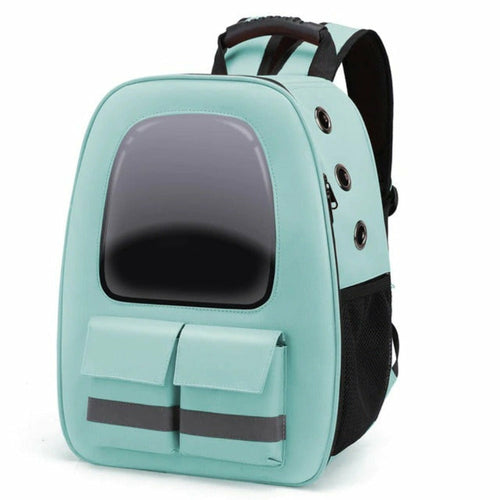 Breathable Pet Traveling Backpack - Green