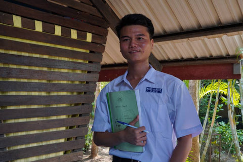 Mae Tao Clinic boarding school student smiles