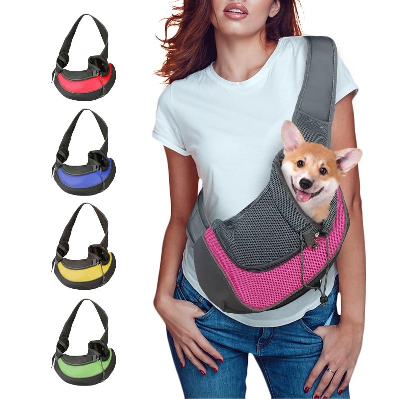 Puppy Or Kitten Travel Shoulder Bag - Green - S
