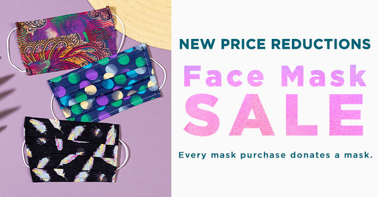 Face Mask Sale | Every mask purchase donates a mask. | New Price Reductions