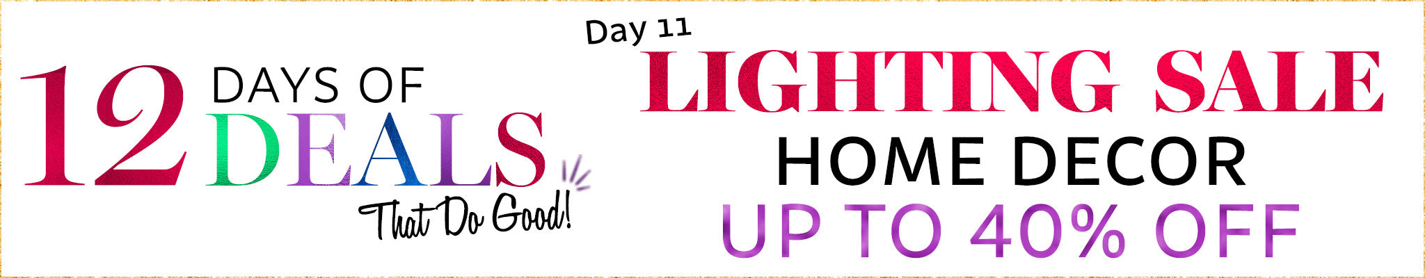 12 Days of Deals | Day 11 | LS - Home Decor