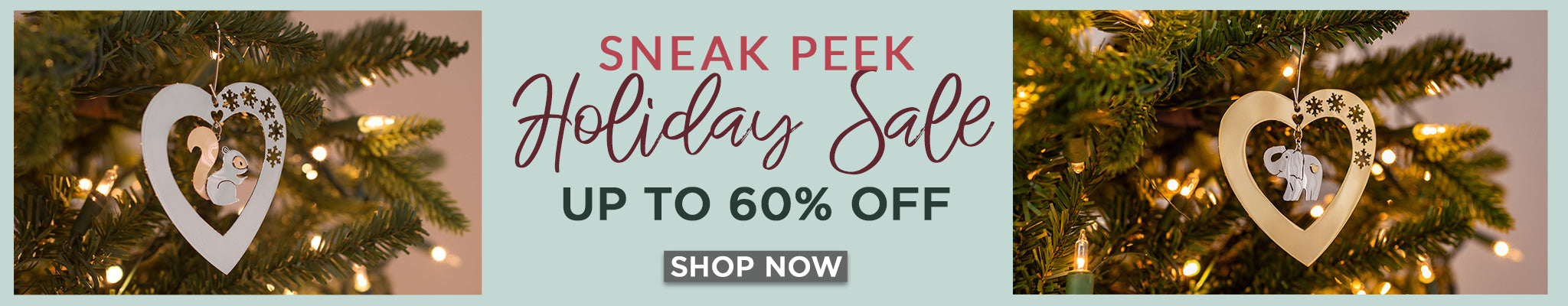 Sneak Peek Holiday Sale