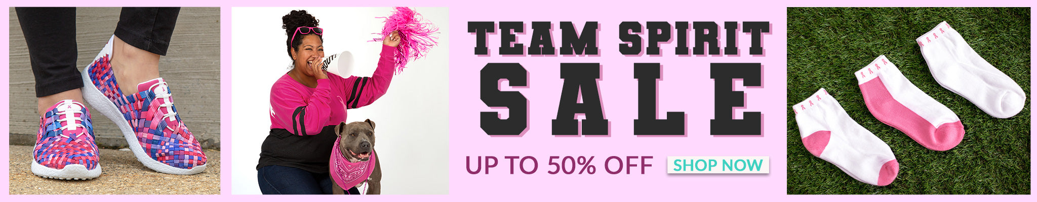 Pink Ribbon Team Spirit Sale