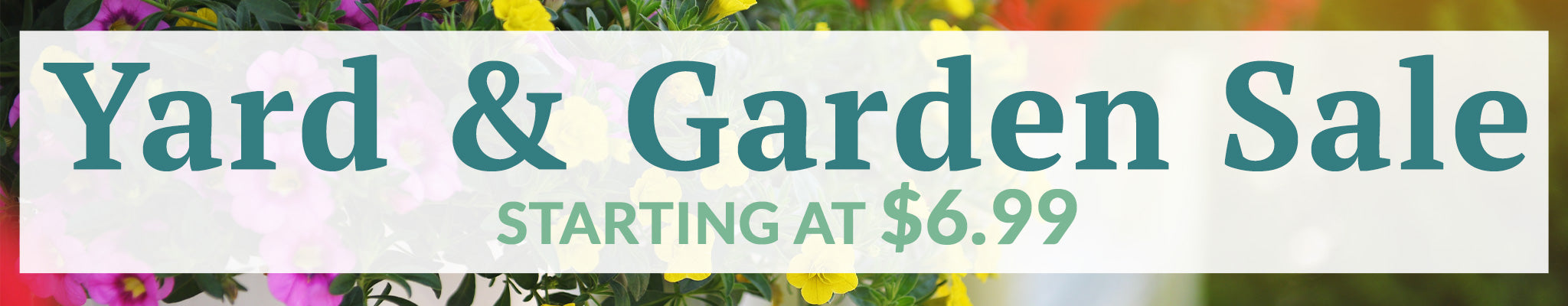Yard & Garden Sale