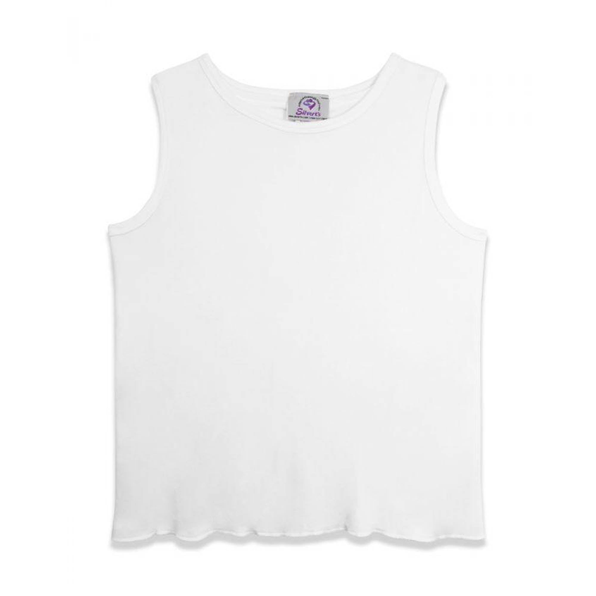 Silverts Adaptive Cotton Sleeveless Undershirt - 2XL