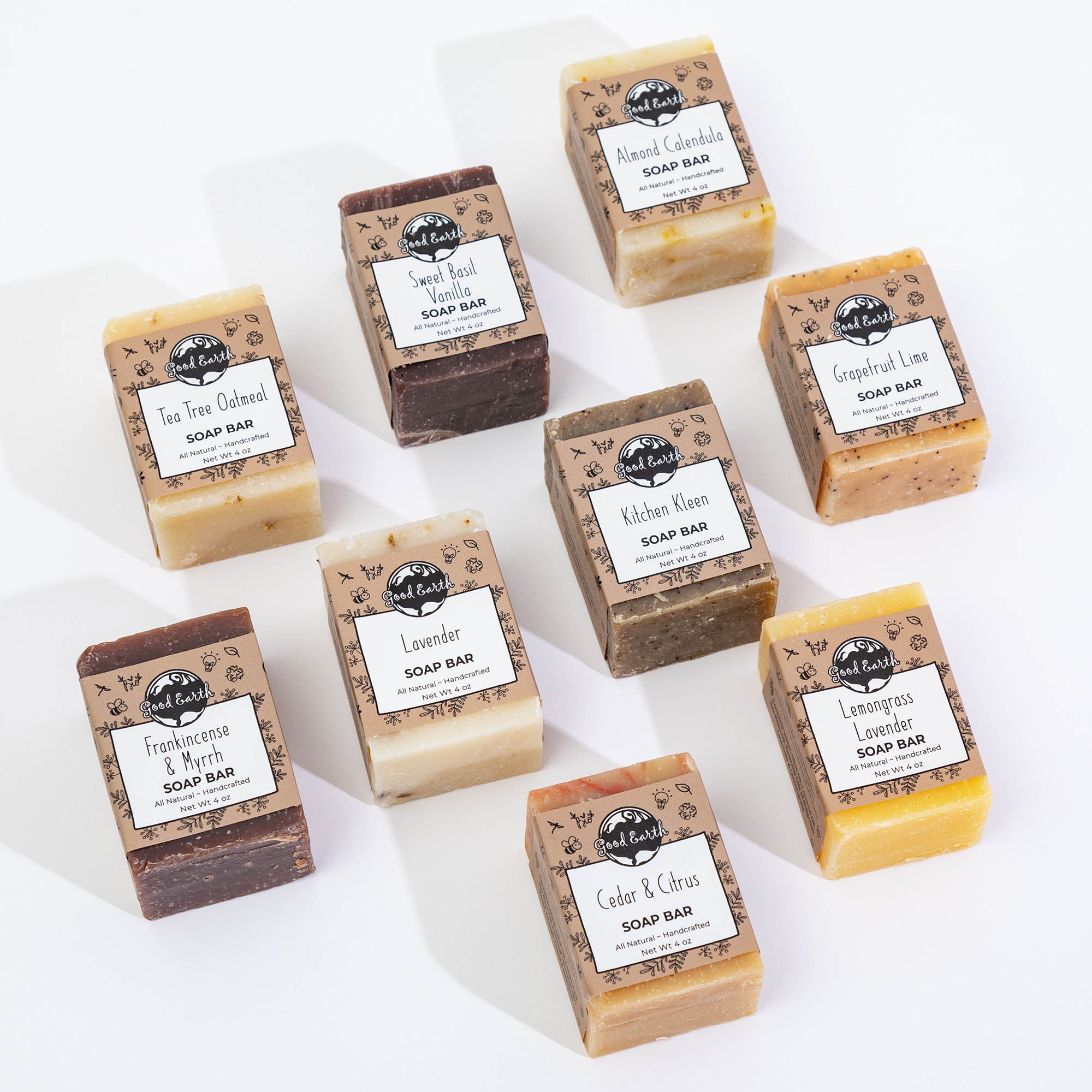 Good Earth Handmade Soap - Cedar & Citrus