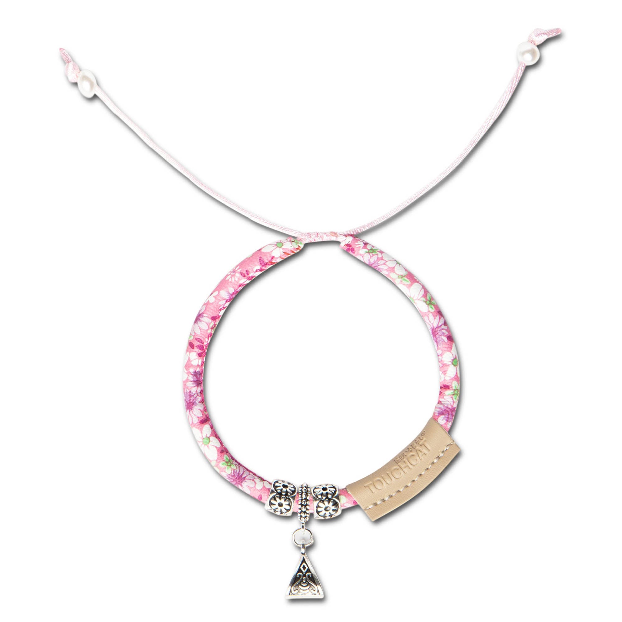 Touchcat Lucky Charms Designer Necklace Cat Collar - Pink