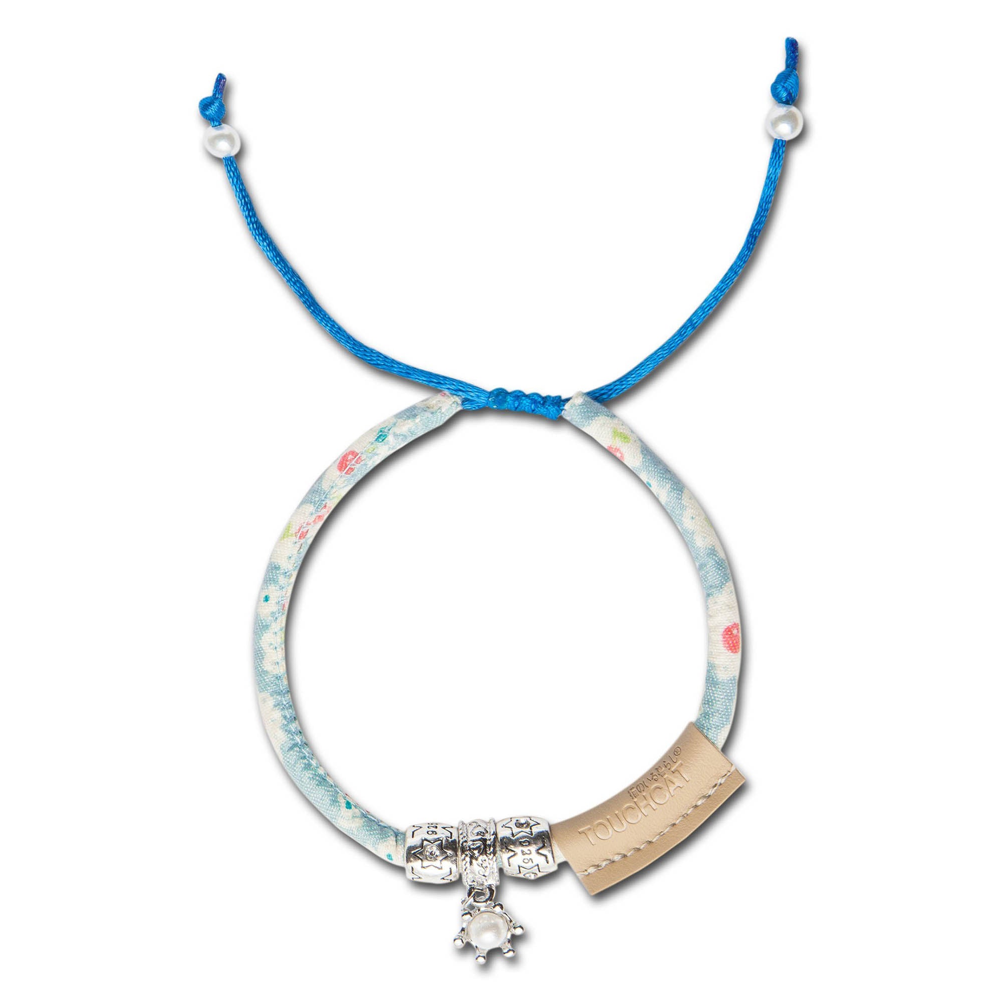 Touchcat Lucky Charms Designer Necklace Cat Collar - Blue