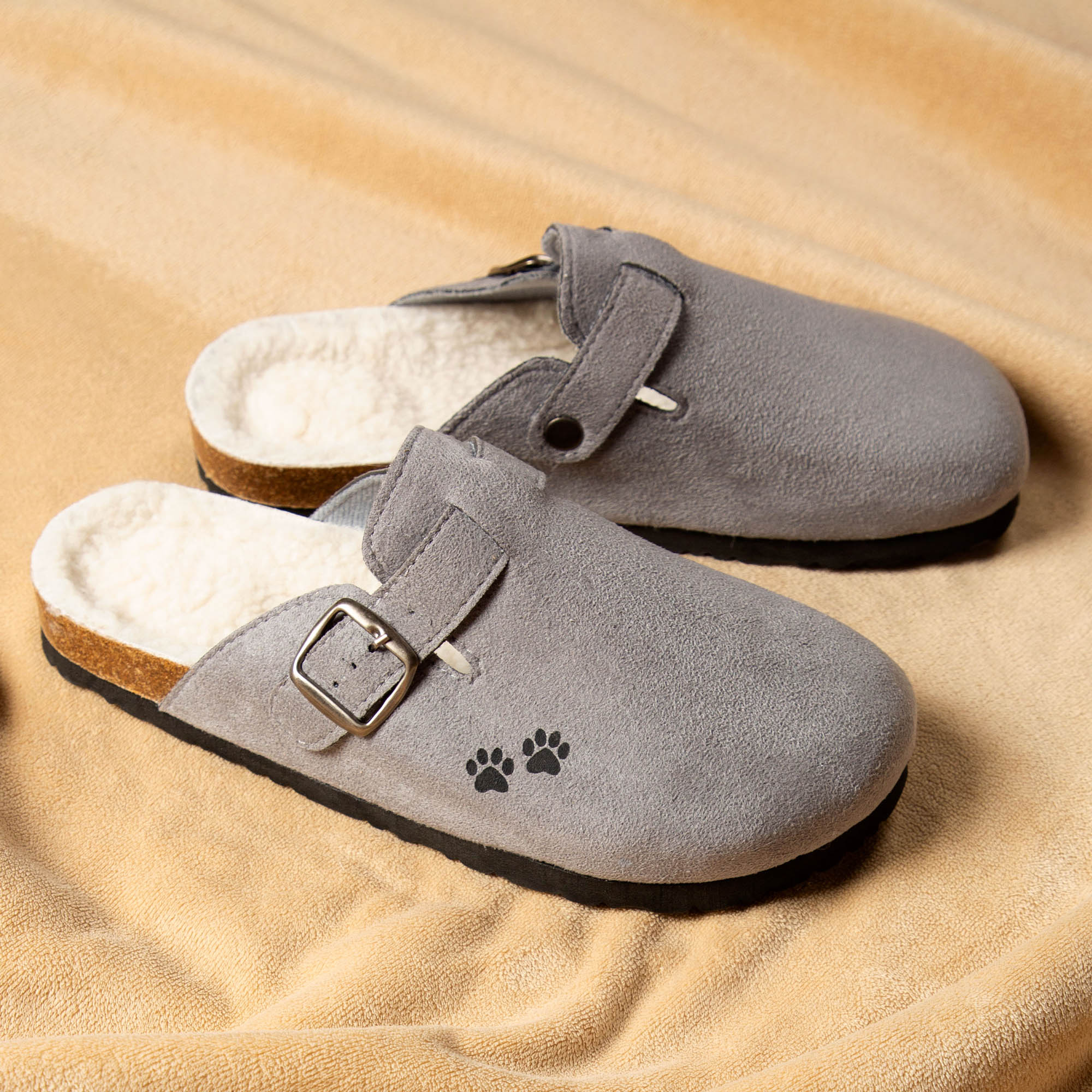 paw print clogs