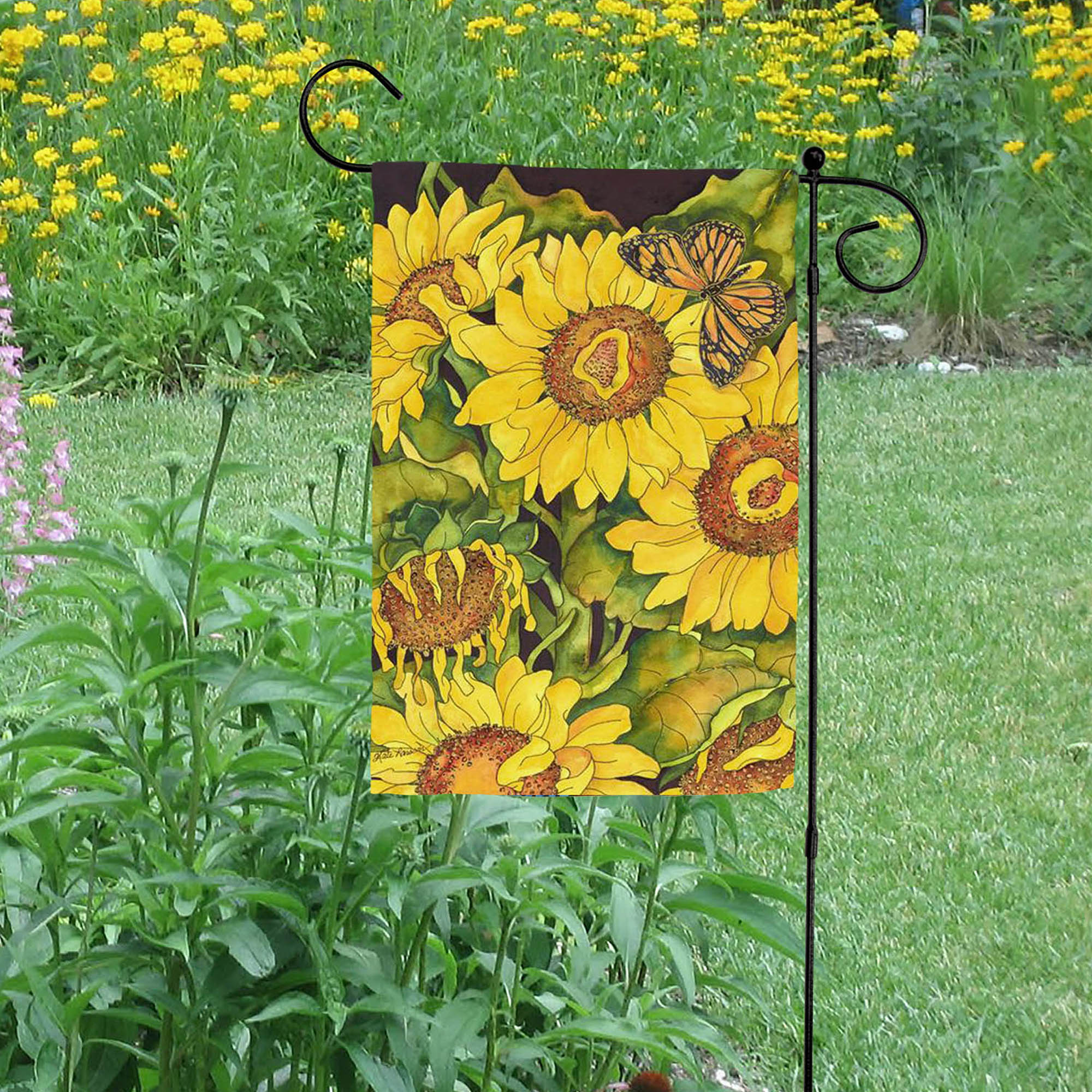 Toland Sunflower Delight Garden Flag