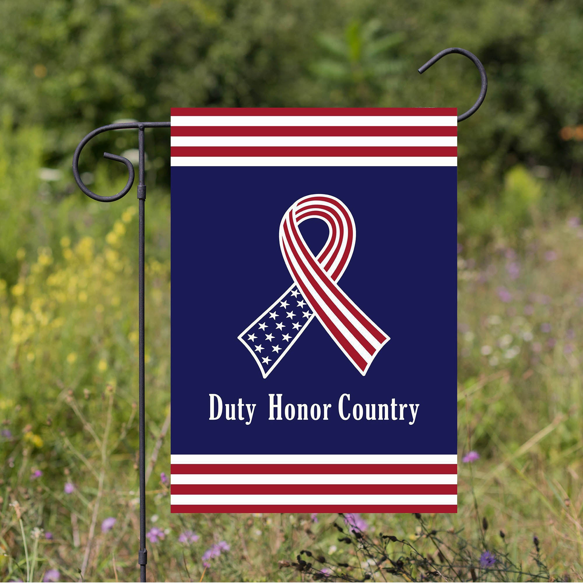 Toland Duty, Honor, Country Garden Flag