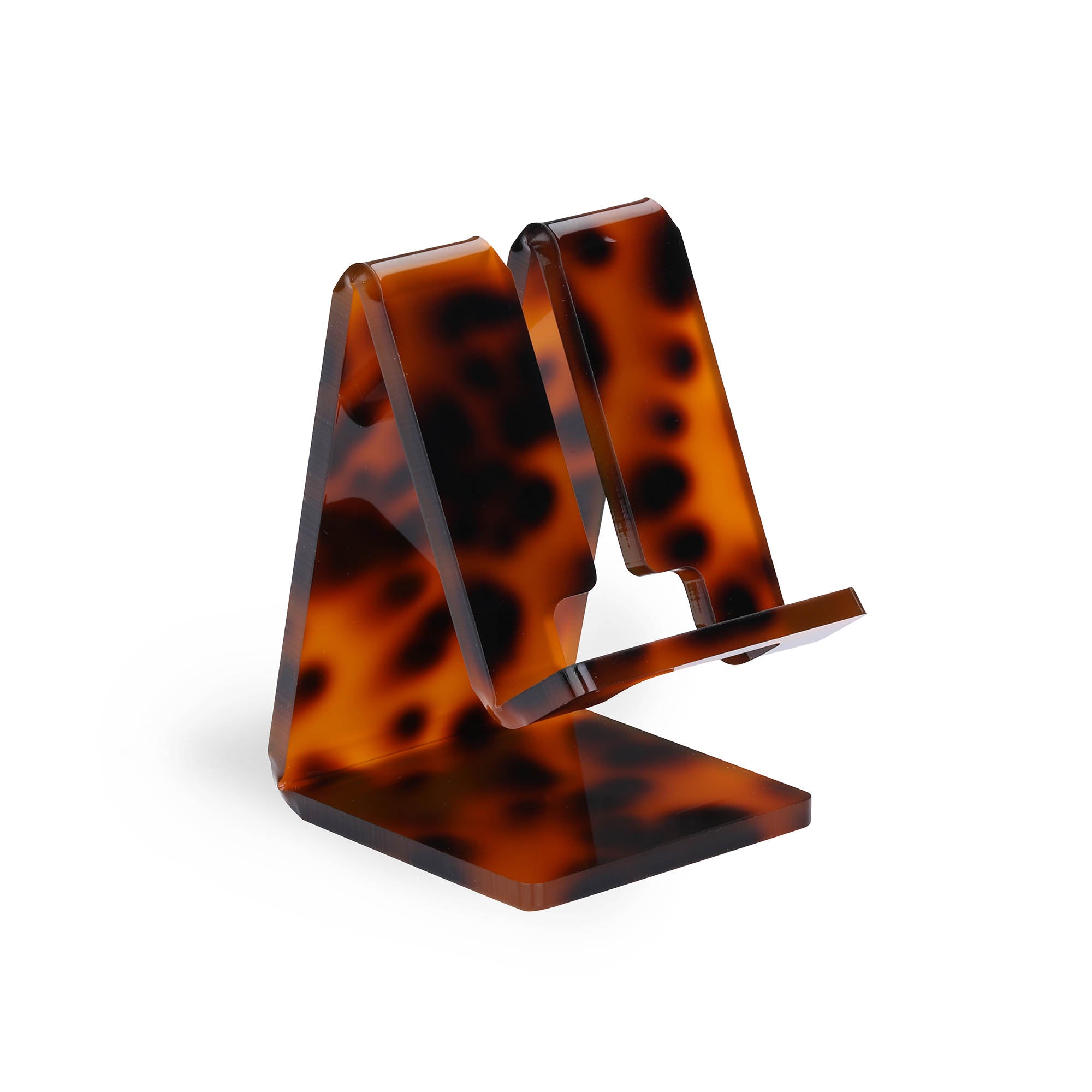 Ellielosangeles Tortoiseshell Acrylic Phone Stand