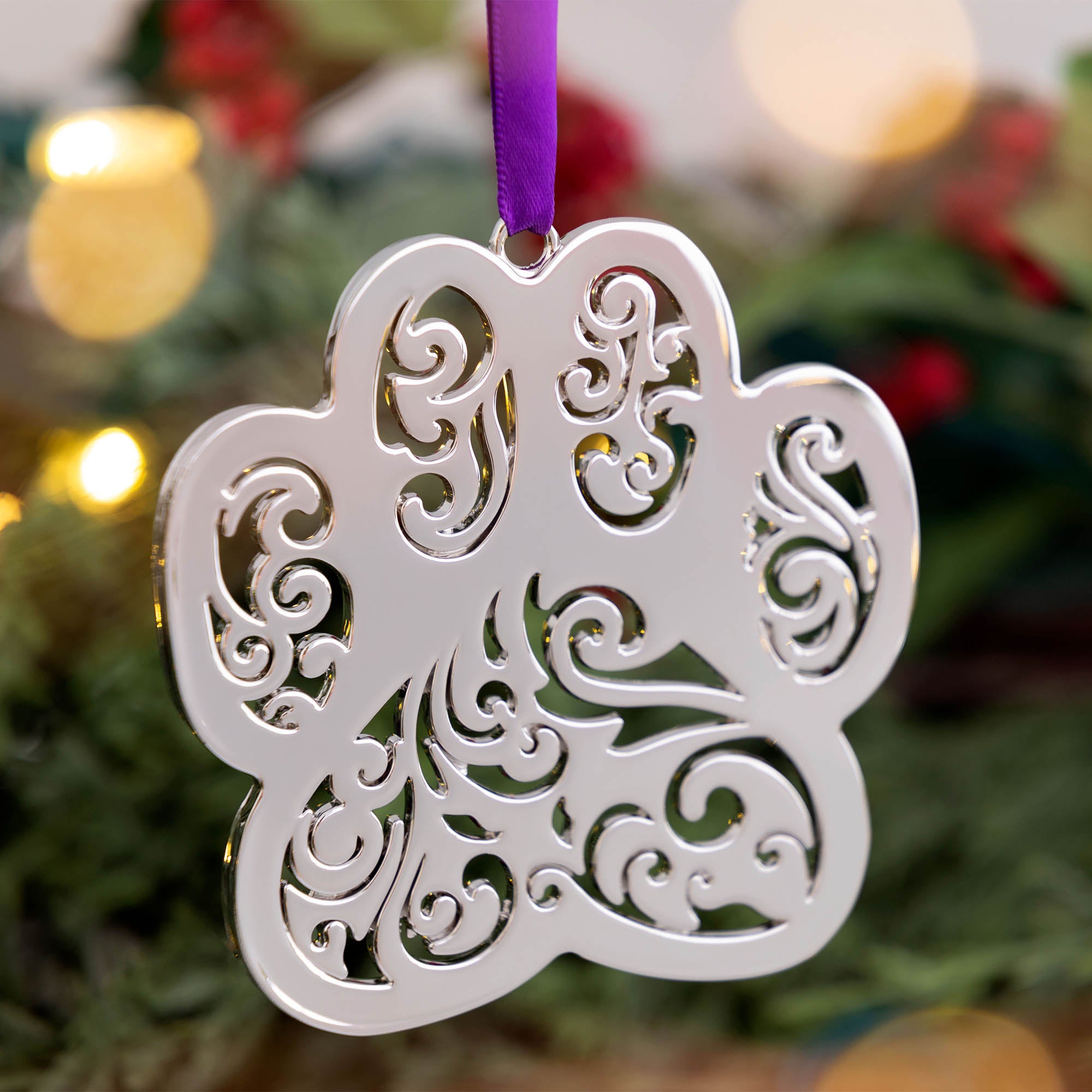 Pawfectly Done Cut-Out Ornament - Single